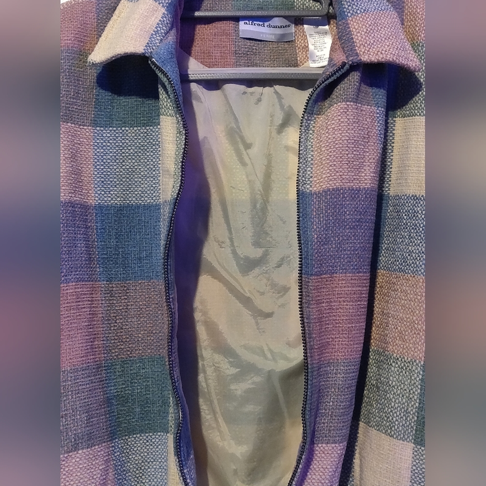 Nwot Alfred Dunner Color Block Jacket - image 5